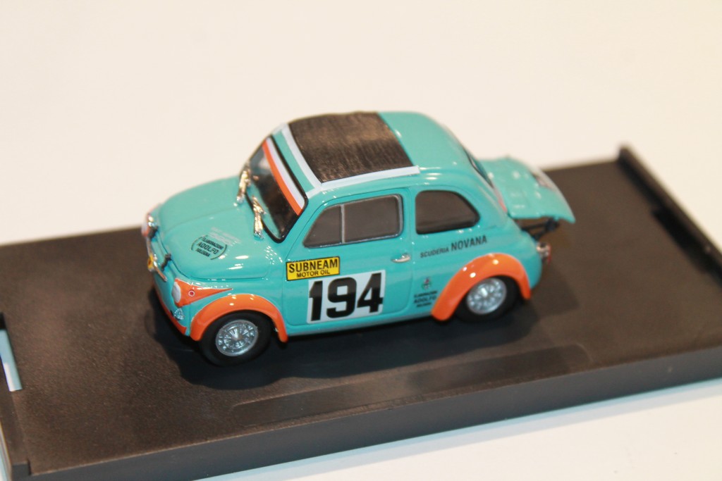 FIAT ABARTH 595SS N°194 1971 BRUMM 1/43°