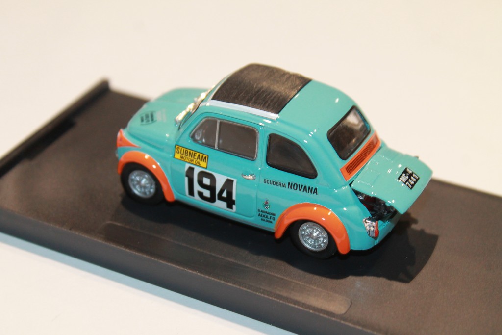FIAT ABARTH 595SS N°194 1971 BRUMM 1/43°