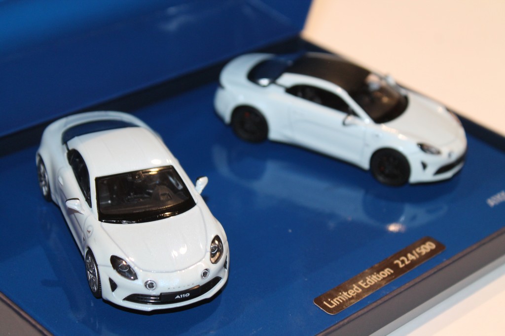 COFFRET ALPINE A110 PURE ET A110S 2019  NOREV 1/43°