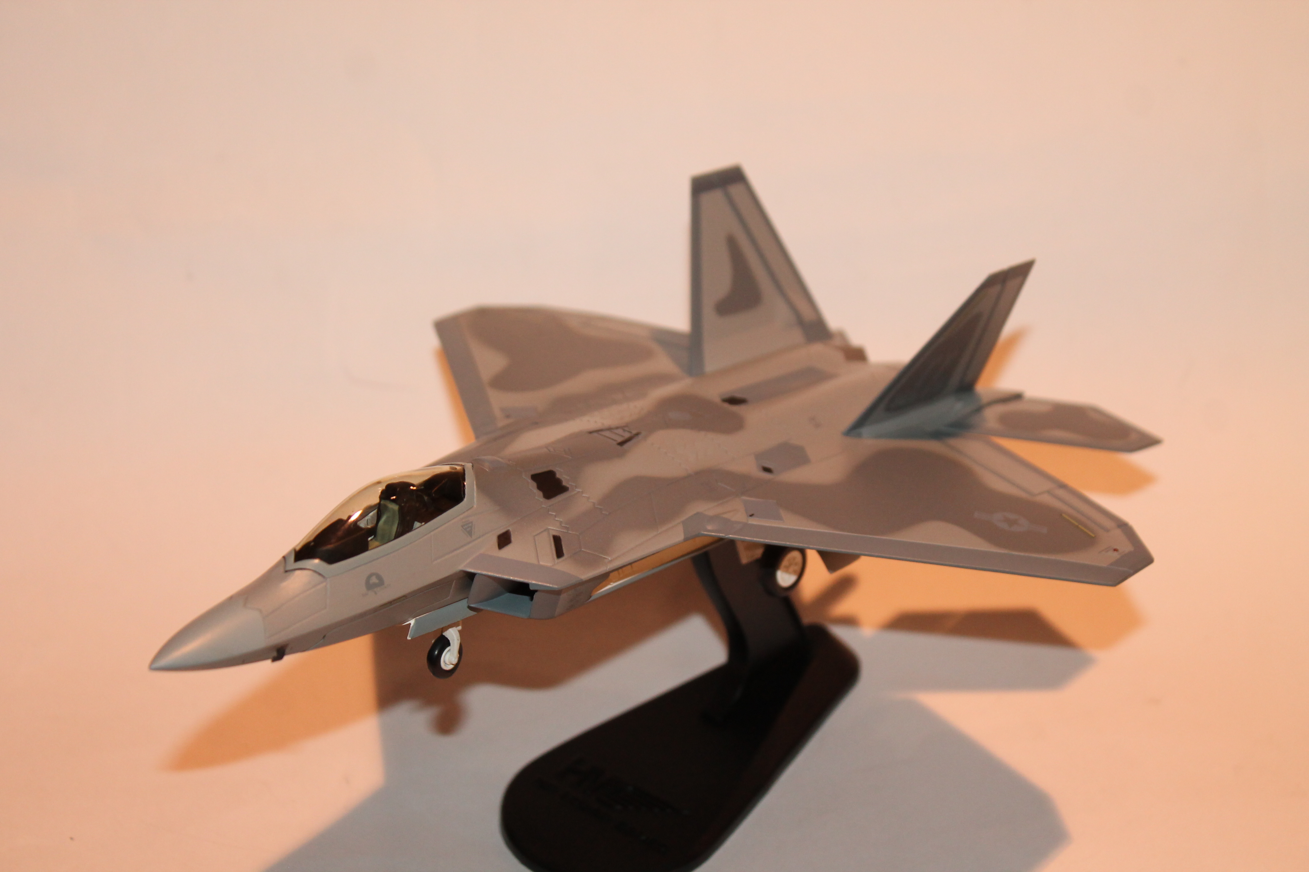 LOCKHEED F-22A RAPTOR "BAY COUNTY" 2008 HOBBYMASTER 1/72°