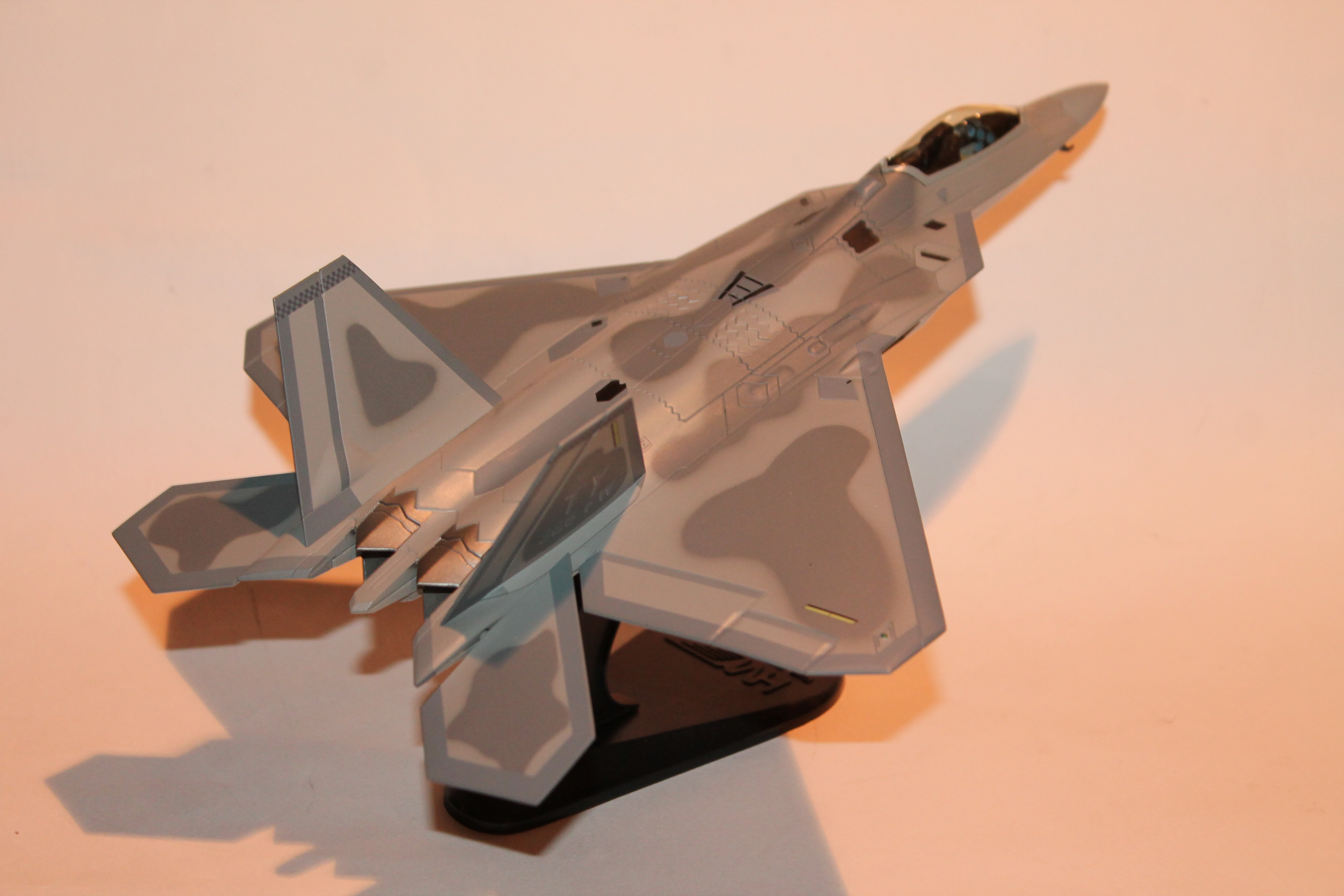 LOCKHEED F-22A RAPTOR "BAY COUNTY" 2008 HOBBYMASTER 1/72°