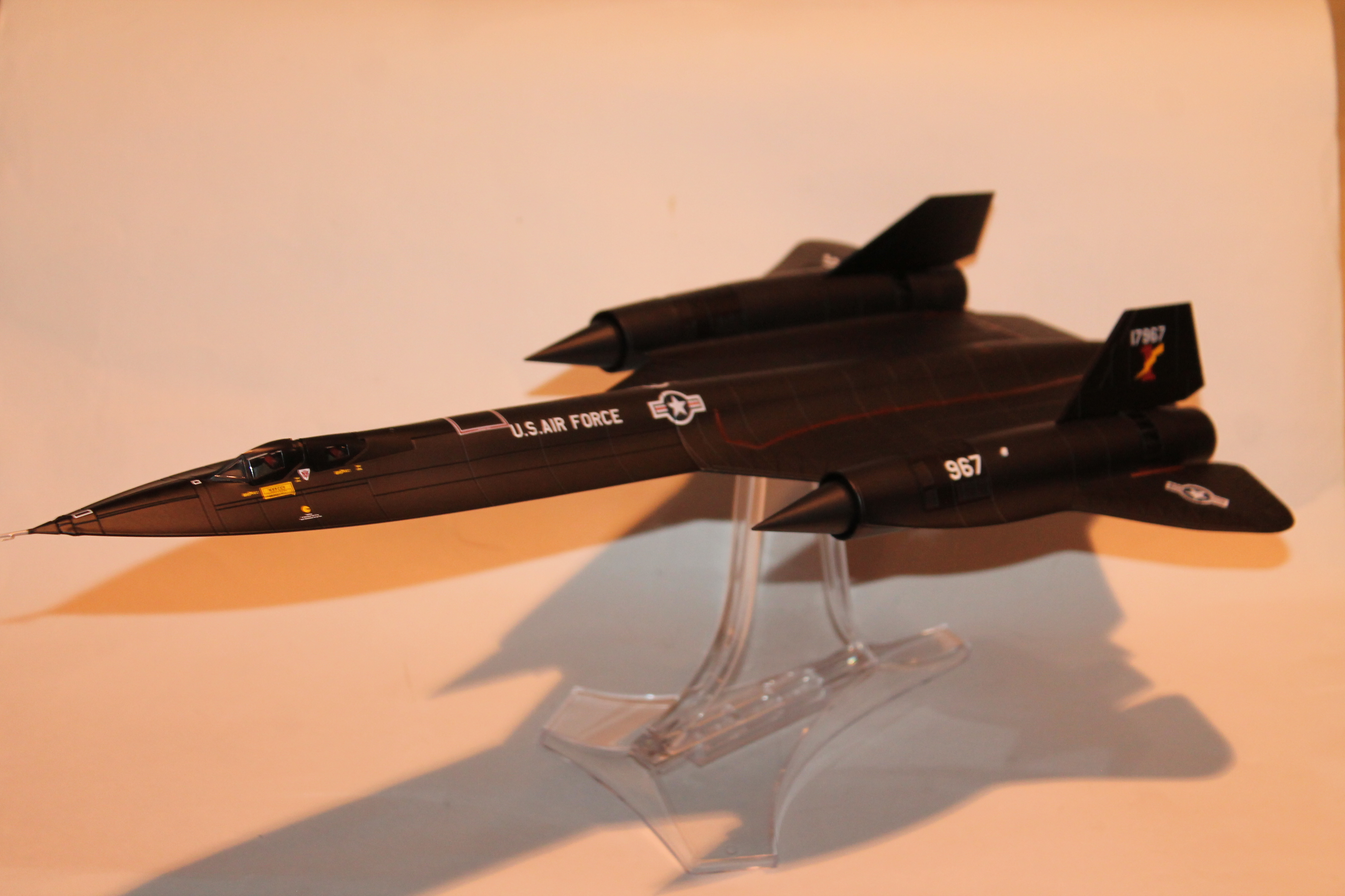 LOCKHEED SR 71 BLACKBIRD 9TH CENTURY WINGS 1/72°