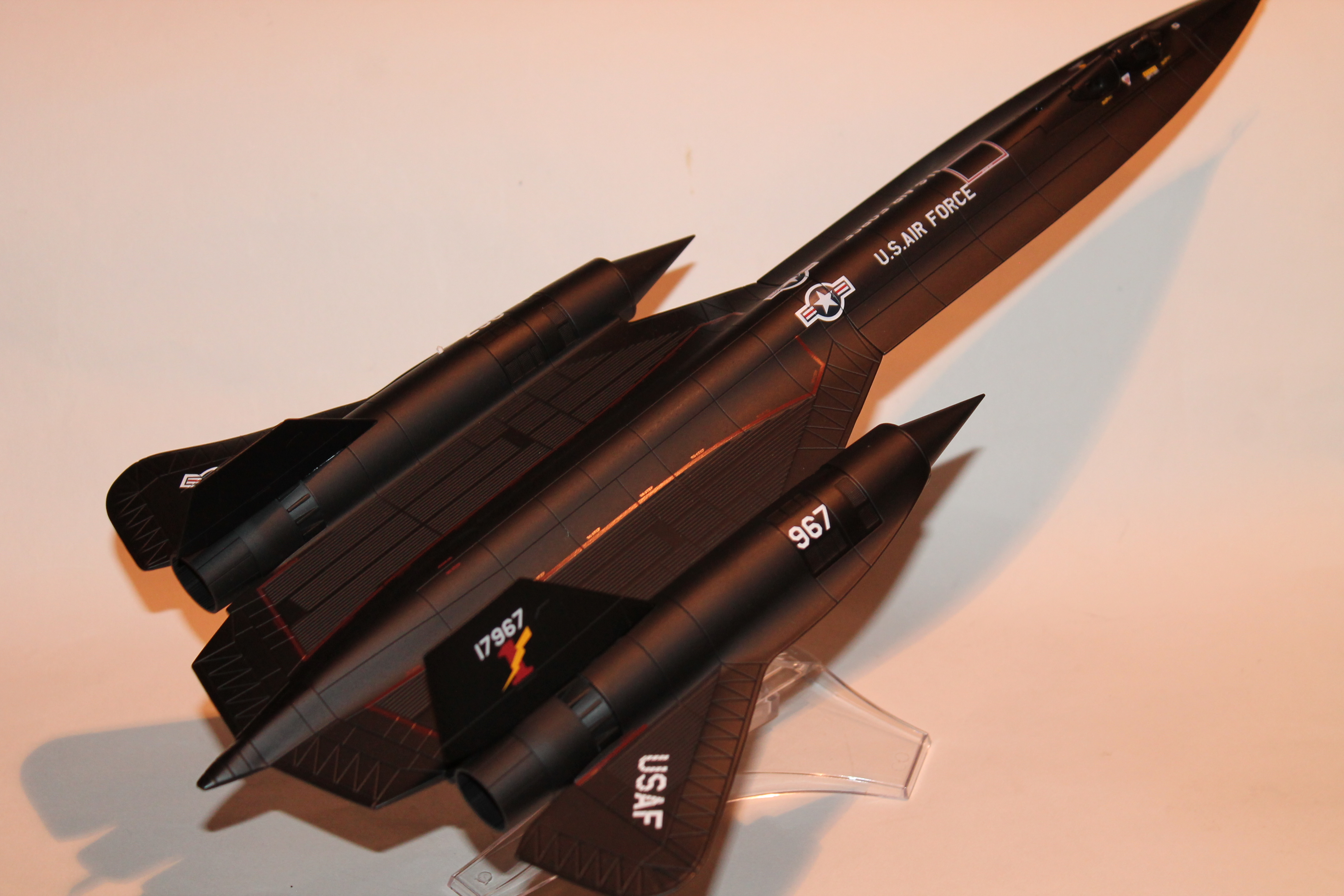 LOCKHEED SR 71 BLACKBIRD 9TH CENTURY WINGS 1/72°