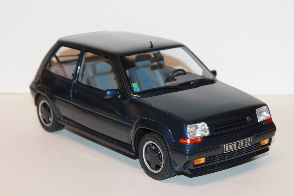 RENAULT SUPER 5 GT TURBO BLEU OTTOMOBILE 1/12°