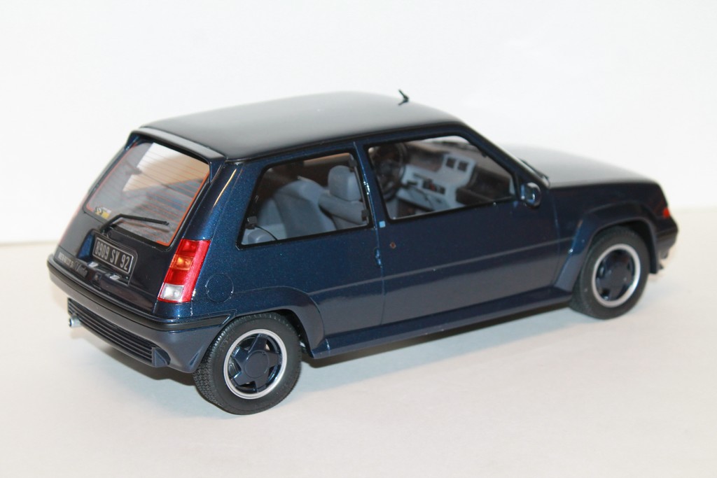 RENAULT SUPER 5 GT TURBO BLEU OTTOMOBILE 1/12°