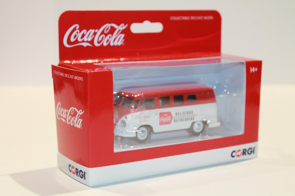 VOLKSWAGEN CAMPERVAN COCA COLA 1965 CORGI 1/43°