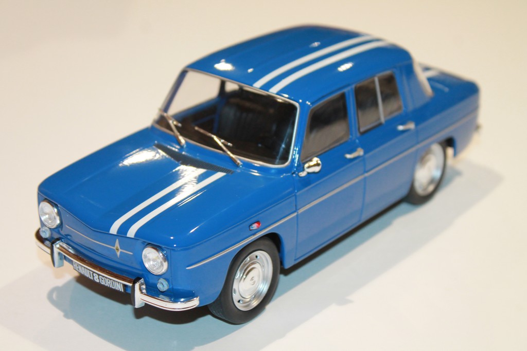 RENAULT 8 GORDINI 1100 BLEU 1967 SOLIDO 1/18°