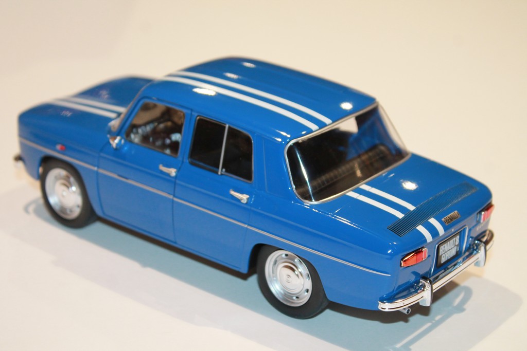 Renault 8 r8 Gordini 1967 Bleu Voiture Miniature 1:18 Solido 