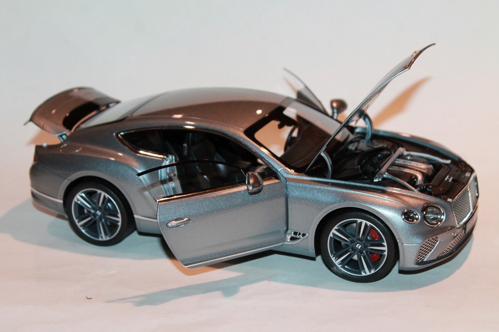 BENTLEY CONTINENTAL GT GREY 2018 NOREV 1/18°