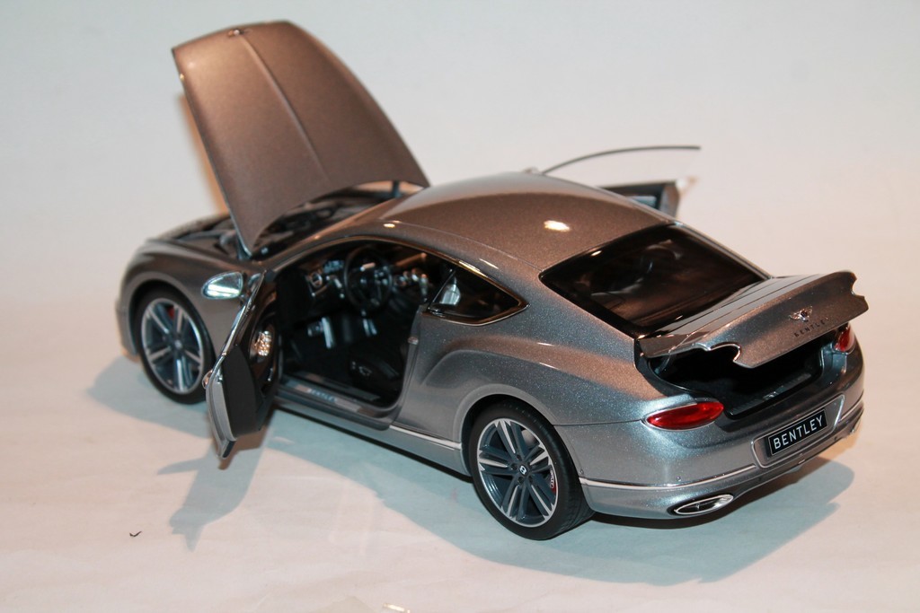 BENTLEY CONTINENTAL GT GREY 2018 NOREV 1/18°