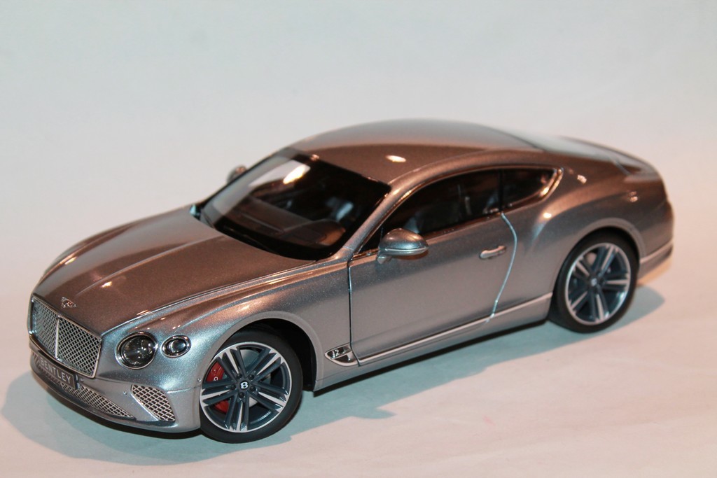 BENTLEY CONTINENTAL GT GRIS 2018 NOREV 1/18°