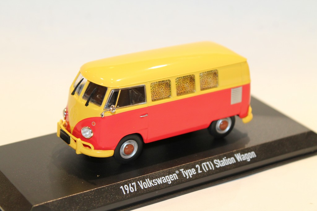 VOLKSWAGEN TYPE 2 STATION WAGON FAST TIMES 1967 GREENLIGHT 1/43°