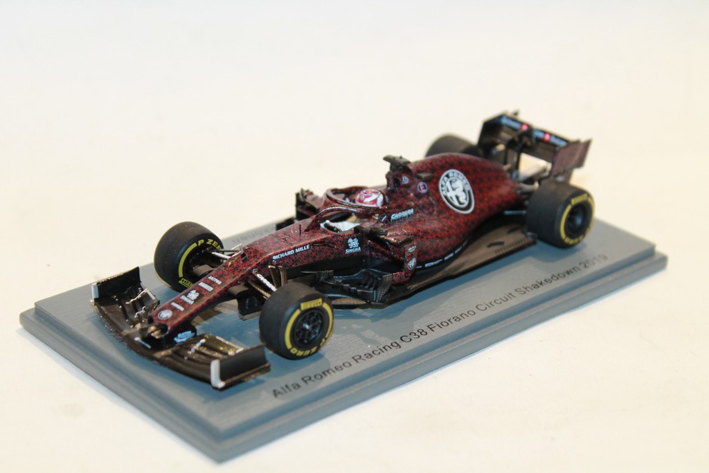 ALFA ROMEO RACING C38 FIORANO CIRCUIT 2019 SPARK 1/43°