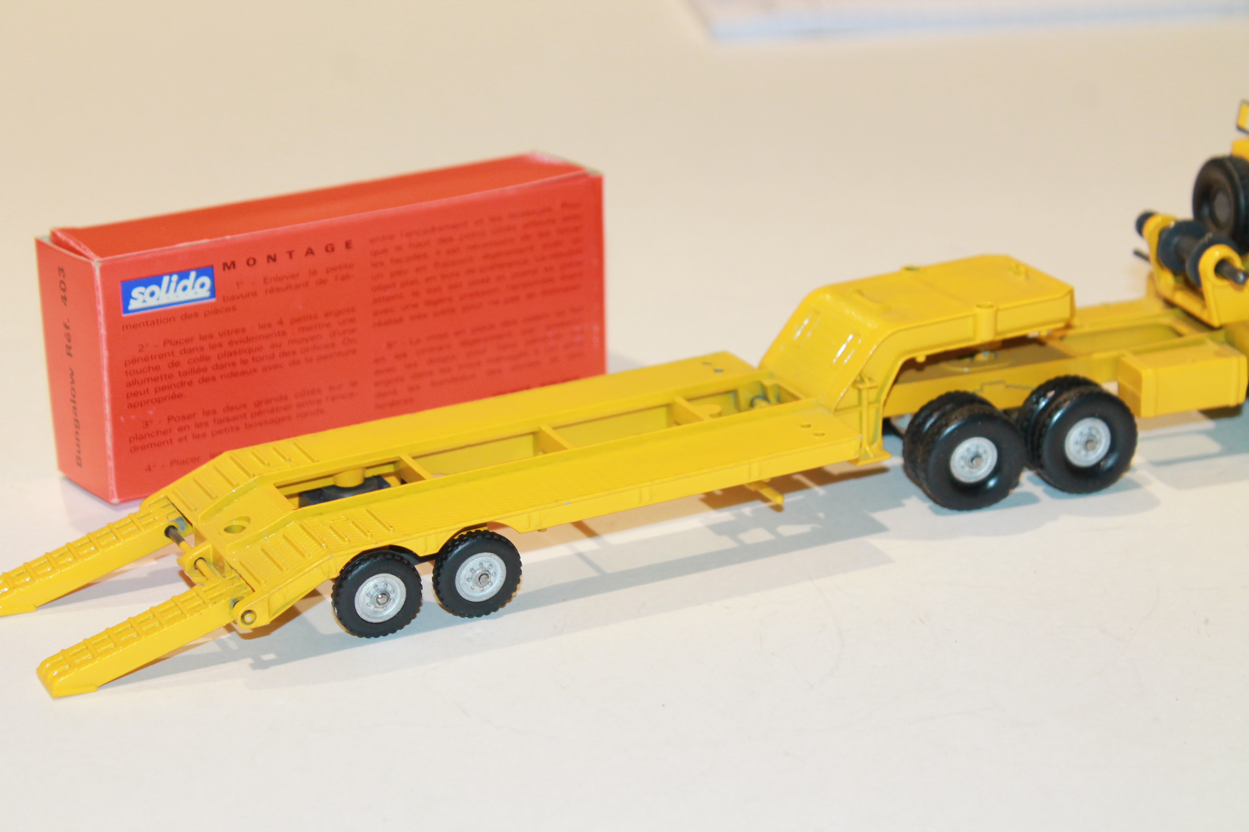 BERLIET T12 CONVOI EXCEPTIONNEL SOLIDO 1/43°