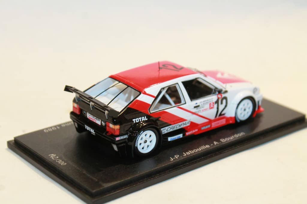Spark model 1/43 Citroen BX Supertourisme 1989 #12 J-P.Jabouille/A