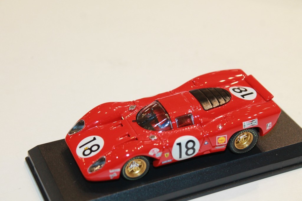 FERRARI 312 P N°18 LM 1969 BESTMODEL 1/43°