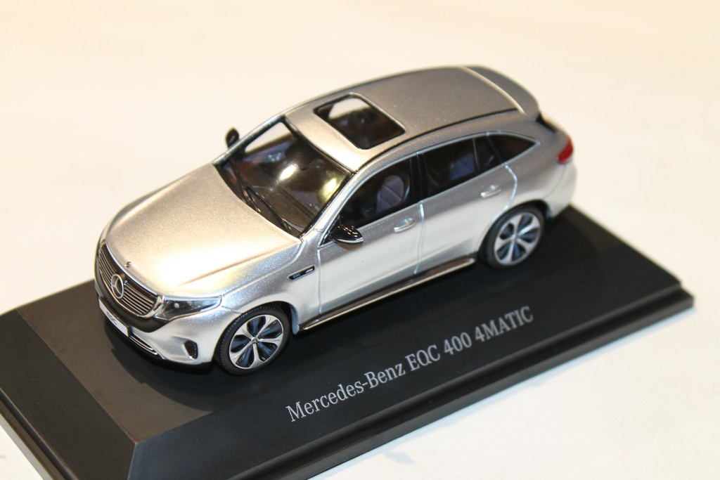 MERCEDES-BENZ EQC 400 4MATIC ARGENT 2019 SPARK 1/43°