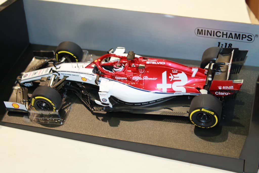 ALFA ROMEO RACING C38 2019 MINICHAMPS 1/18°