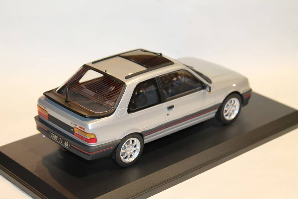 PEUGEOT 309 GTI GREY 1987 NOREV 1/18°