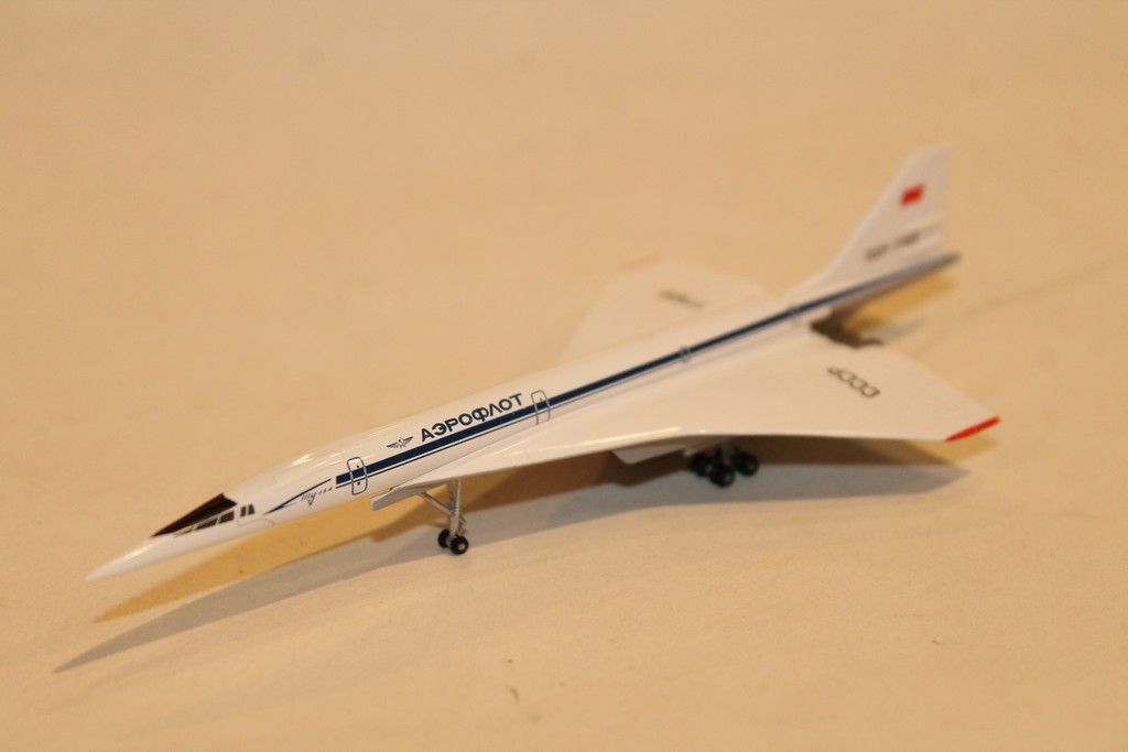 TUPOLEV TU-144S AEROFLOT HERPA 1/500°