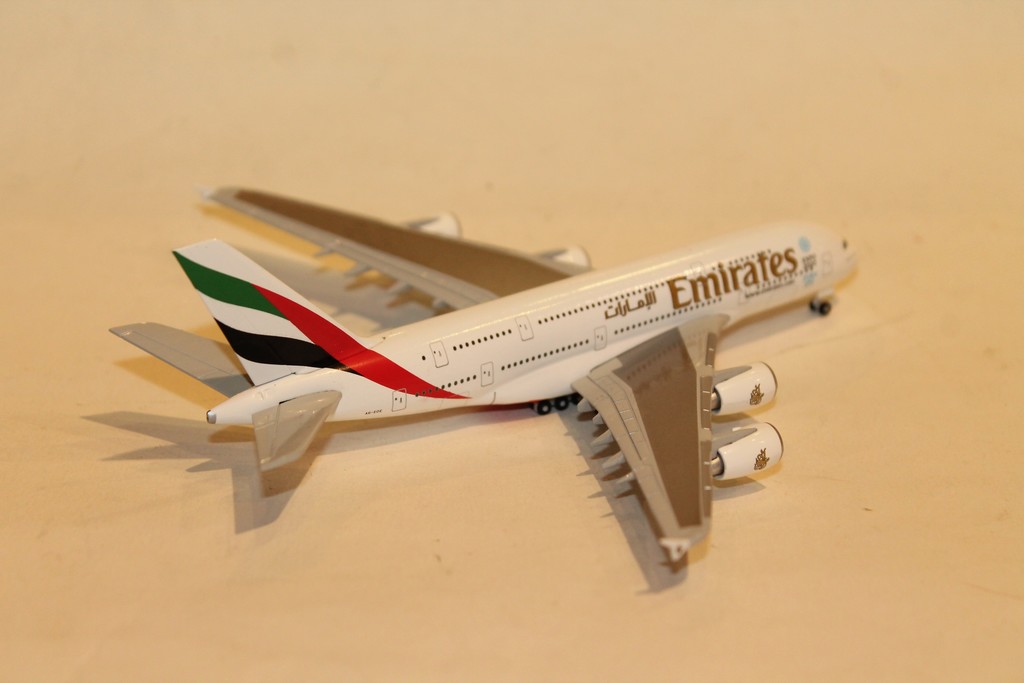 AIRBUS A380-800 EMIRATES HERPA 1/500°