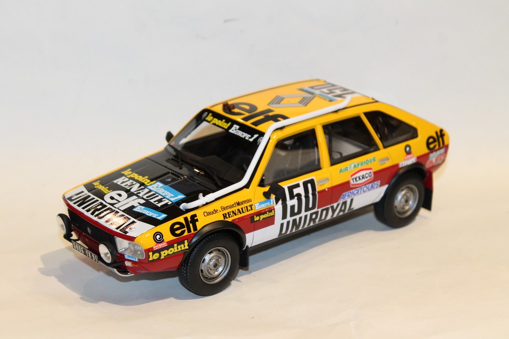 RENAULT 20 TURBO 4X4 DAKAR 1982 OTTO 1/18°