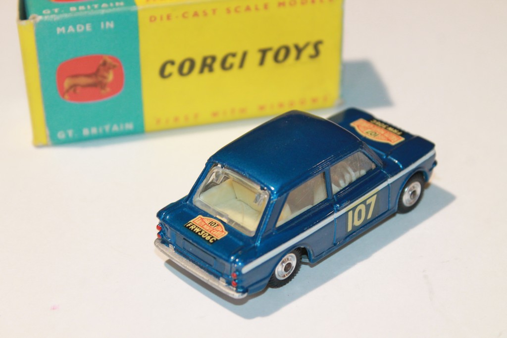 HILLMAN IMP MONTE CARLO CORGI TOYS 1/43° HILLMAN IMP MONTE CARLO CORGI TOYS 1/43°