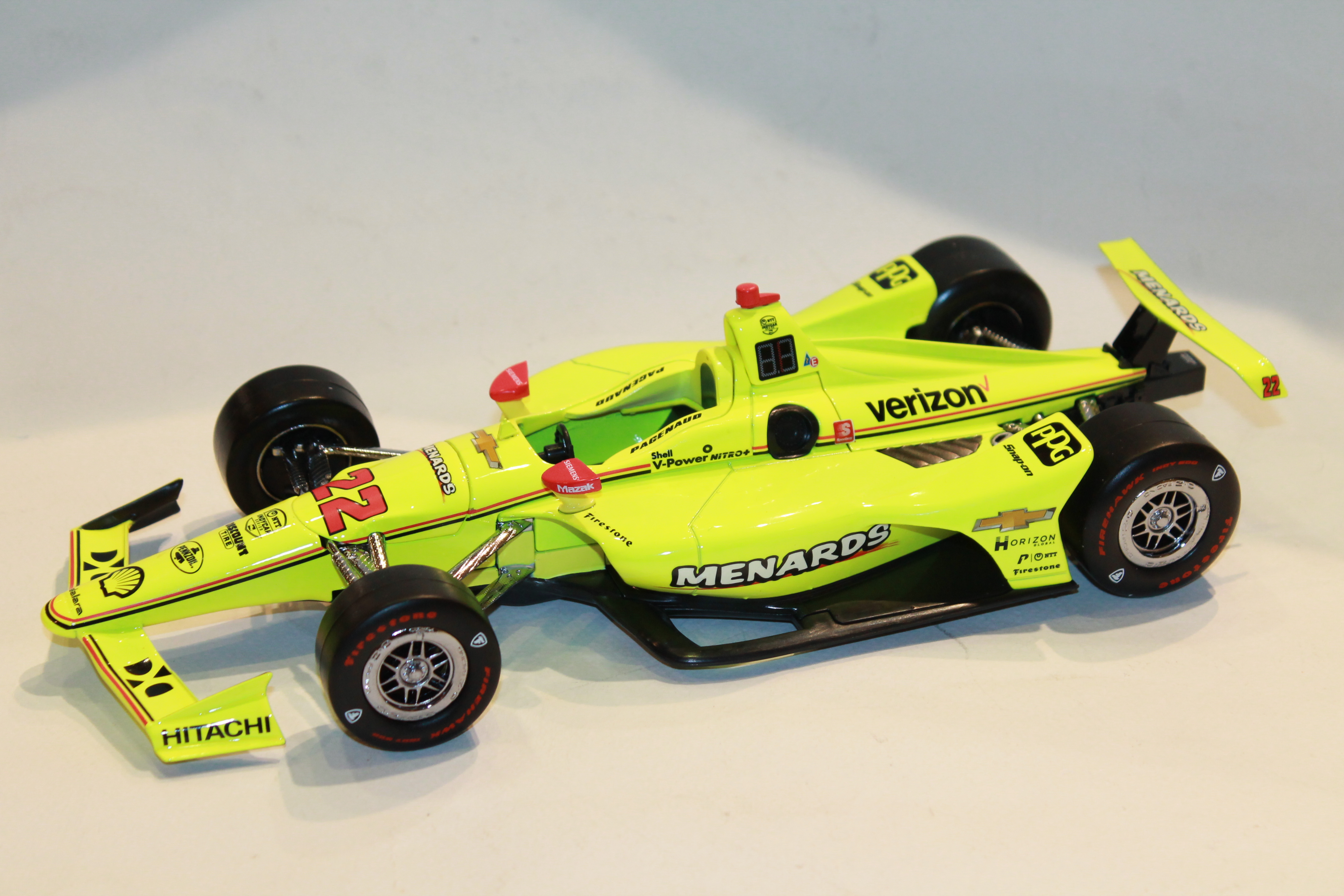 PENSKE N°22 PAGENAUD VQ INDY 500 2019 GREENLIGHT 1/18°