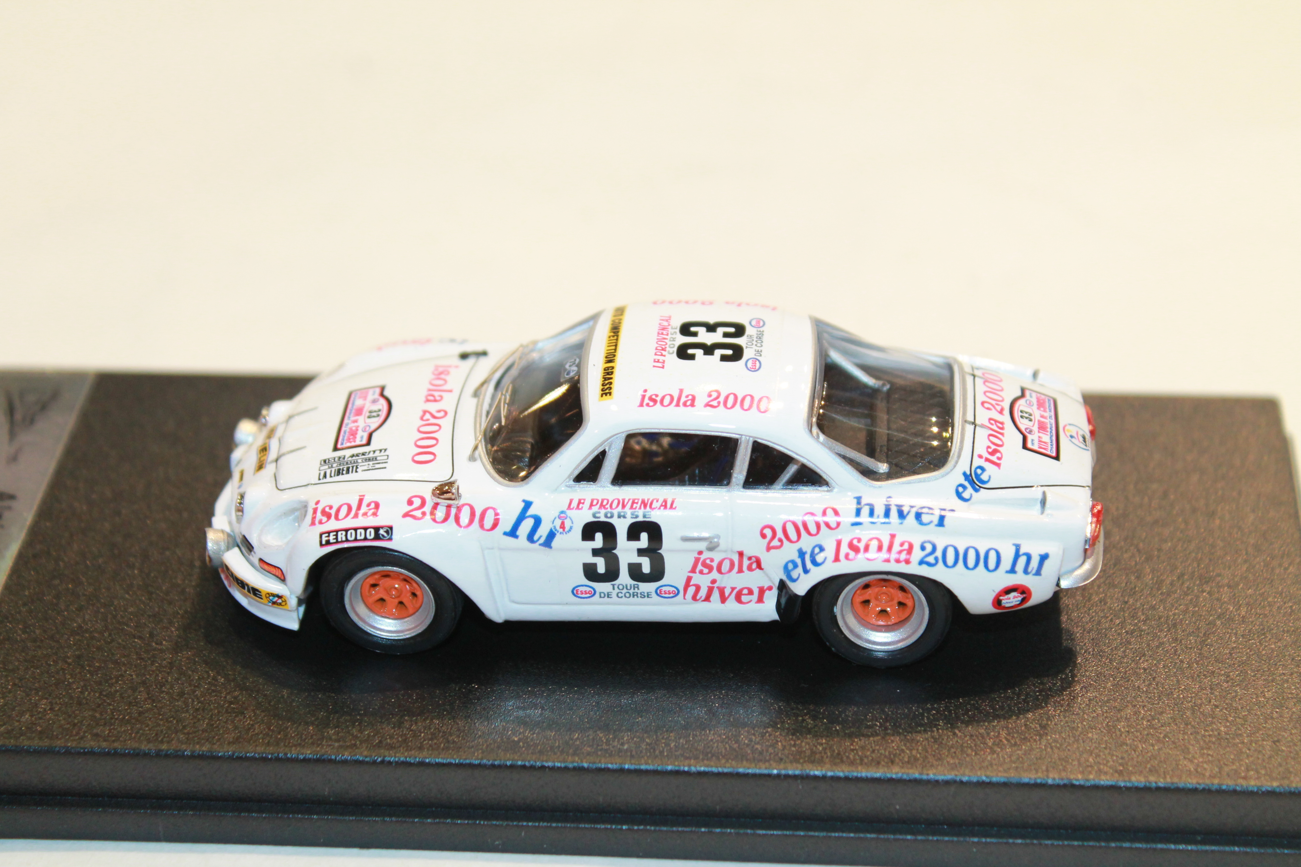 ALPINE RENAULT A110 TDC 1975 N°33 TROFEU 1/43°