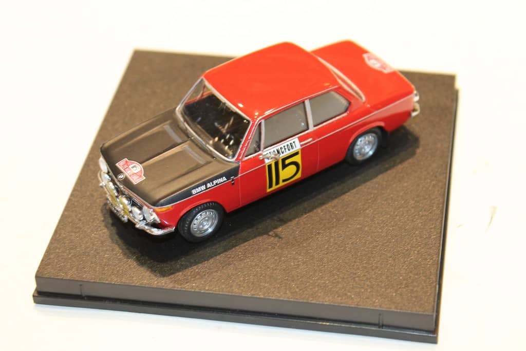 BMW 2002, T. Makinen, Rallye Montecarlo 1969, Troféu 1/43