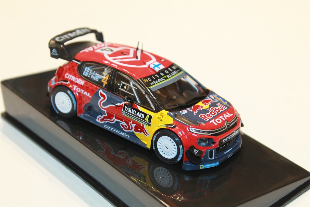 CITROEN C3 WRC VQ DU RALLYE DE SUEDE 2019 IXO 1/43°