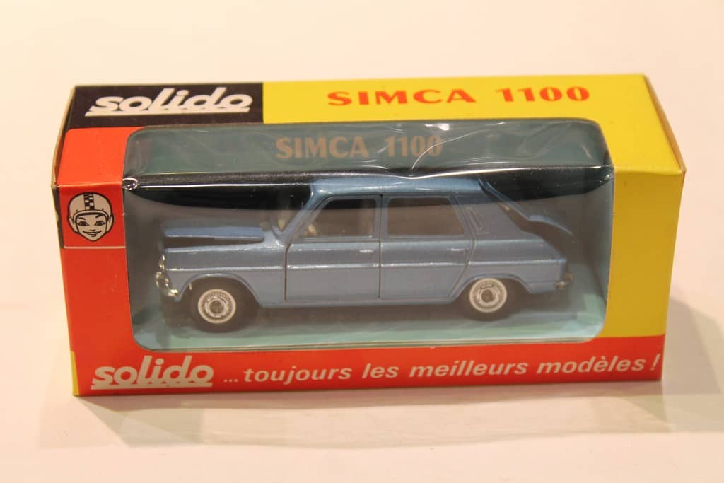 SIMCA 1100 BLEU SOLIDO 1/43°