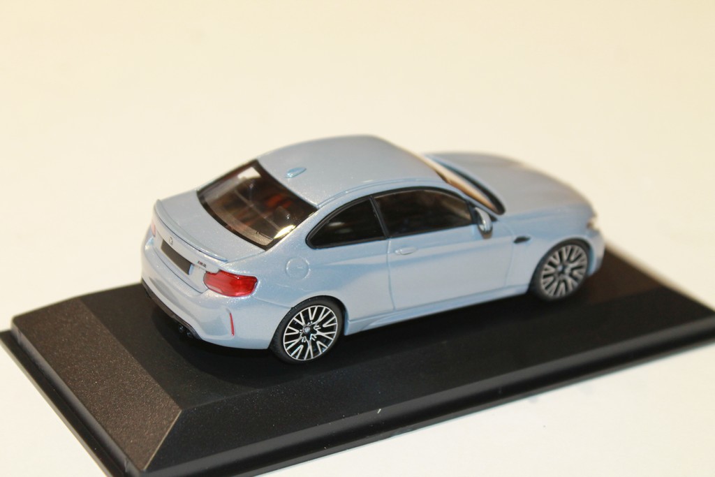 BMW M2 COMPETITION ARGENT 2019 MINICHAMPS 1/43°