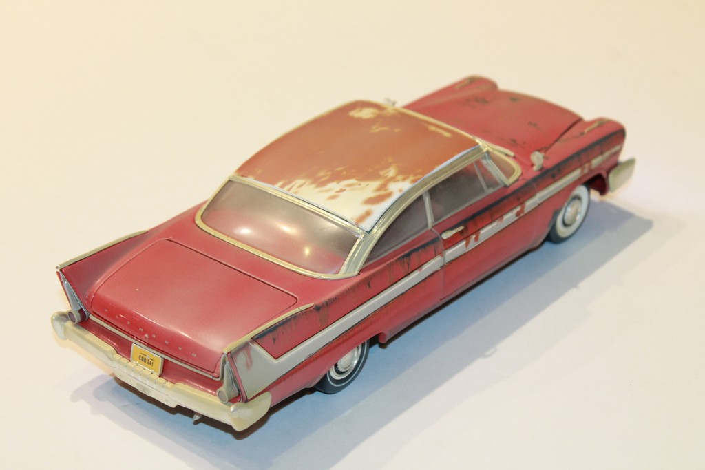 PLYMOUTH FURY 58 CHRISTINE AUTO WORLD 1/18°