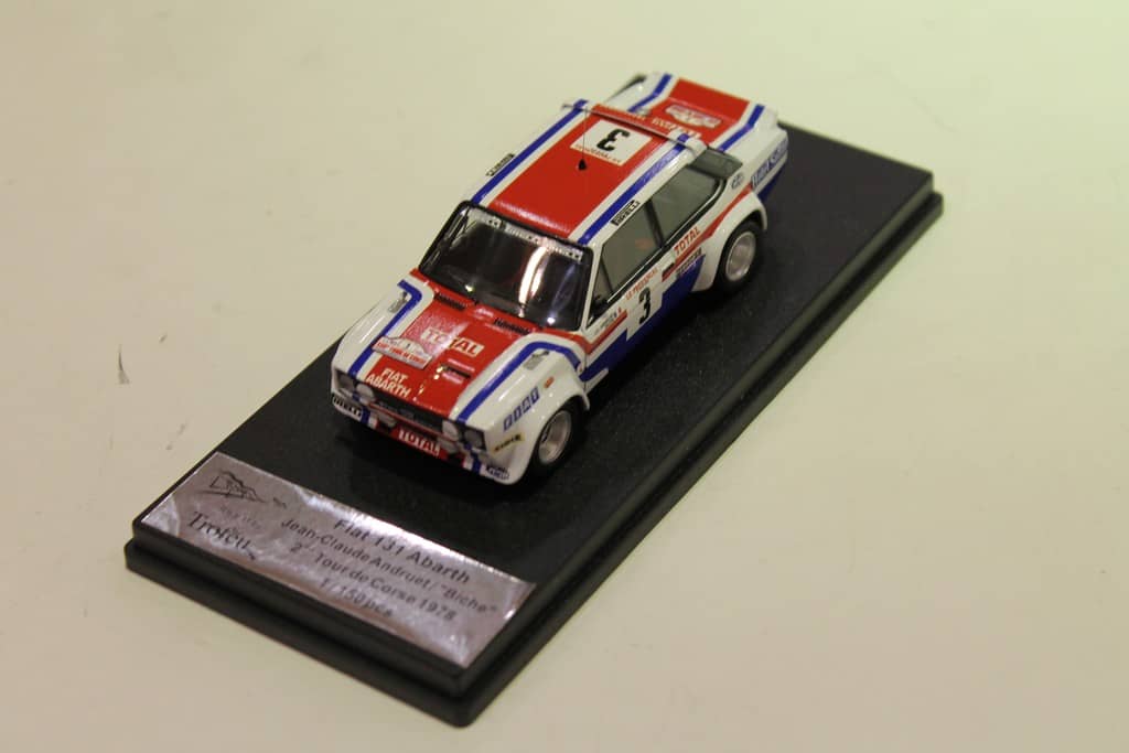 Troféu 1/43 Fiat 131 Abarth #2 1981 150台 Trofeu 1/43 Fiat 131 Abarth “Works Team 1st. Portugal 1981 Diecast