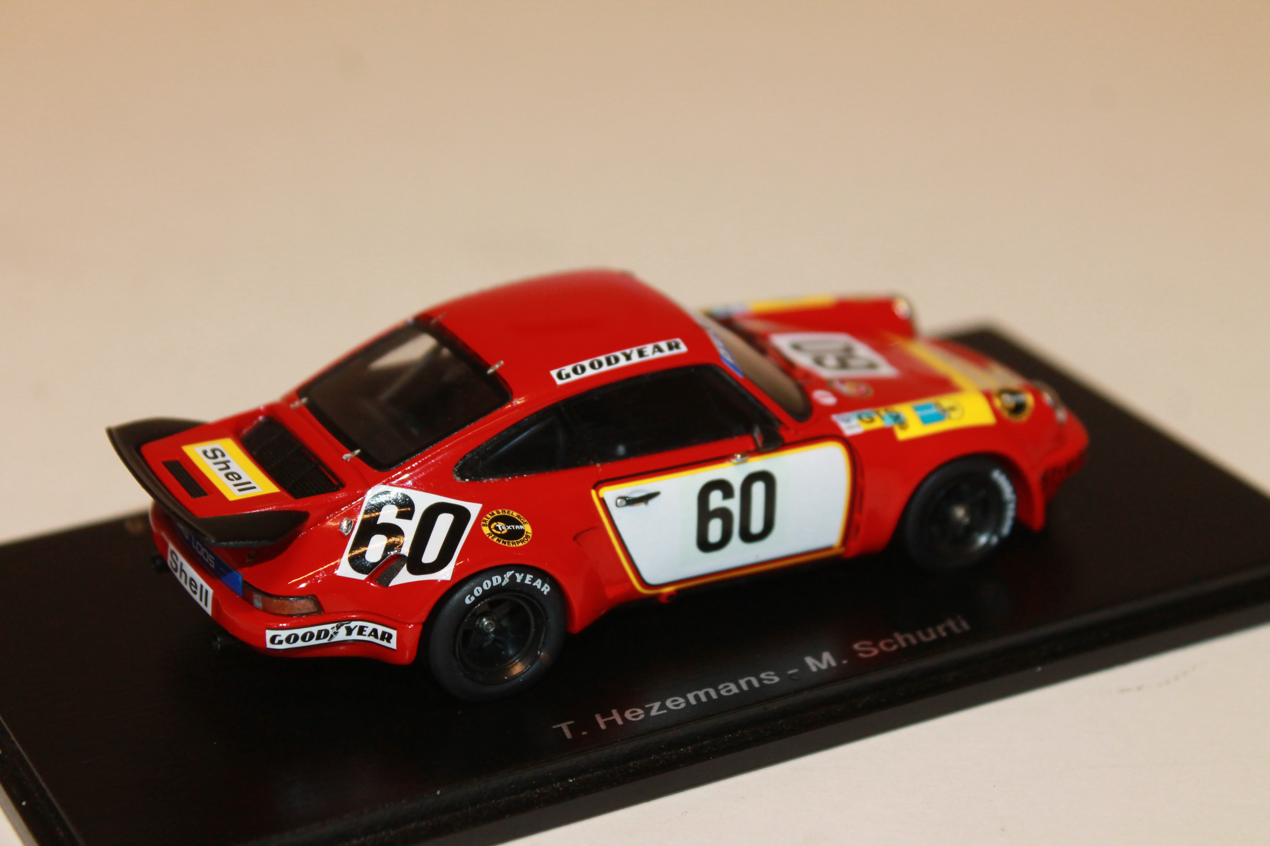 PORSCHE 911 CARRERA RSR 3.0 N°60 24LM 1975 SPARK 1/43°