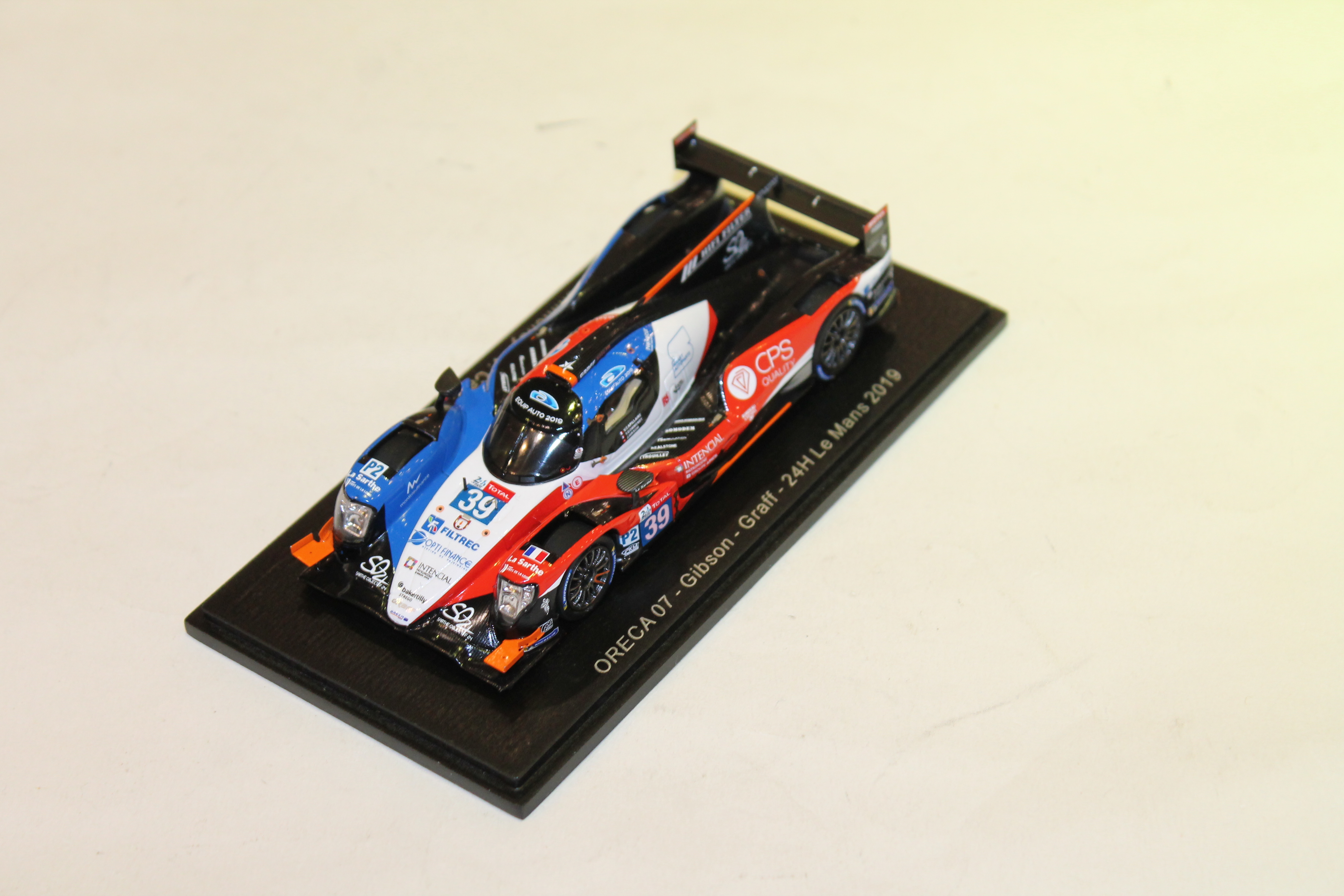 ORECA 07 - GIBSON - GRAFF - 24H LE MANS 2019 SPARK 1/43°