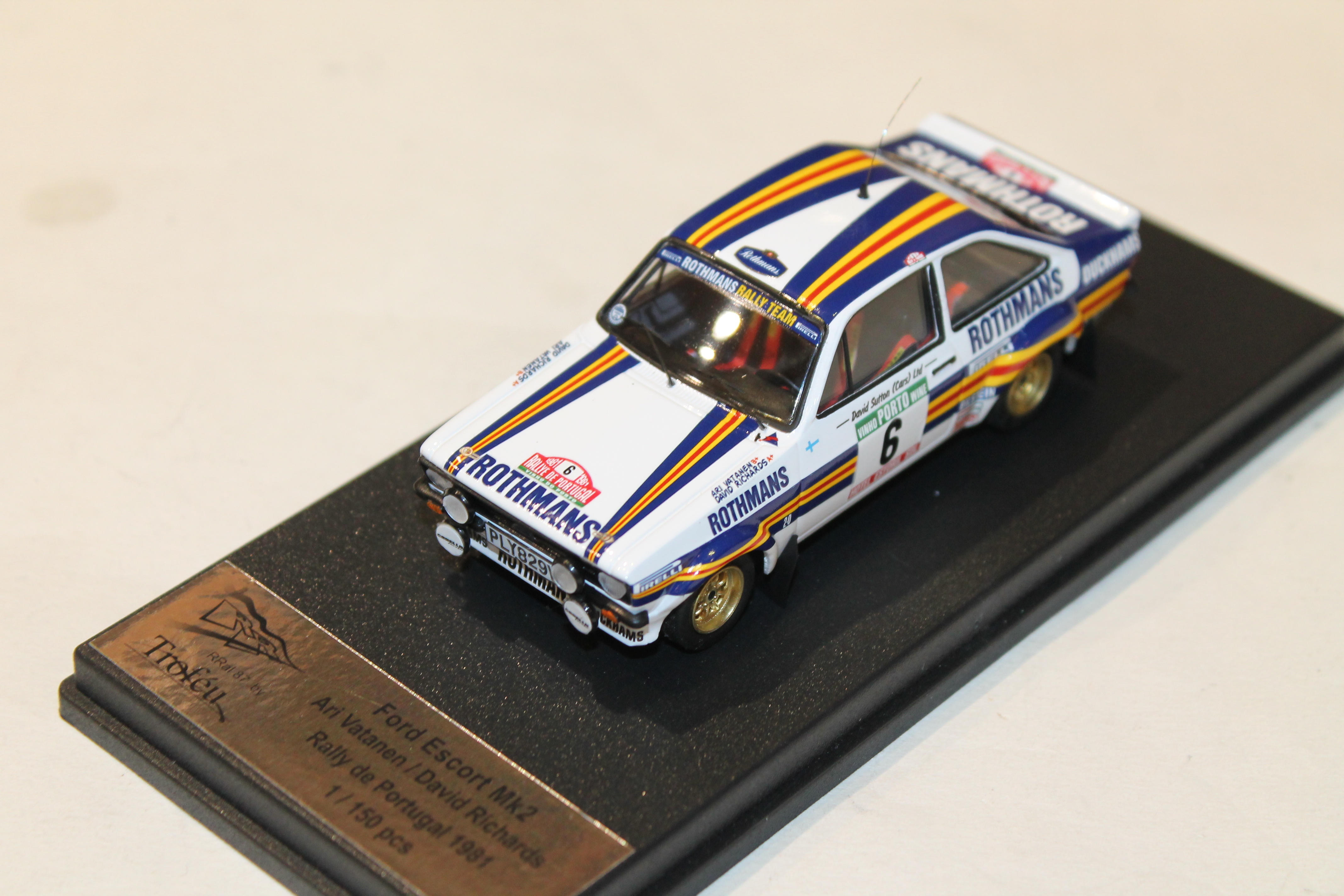 FORD ESCORT MK2 RALLY DE PORTUGAL 1981 TROFEU 1/43°