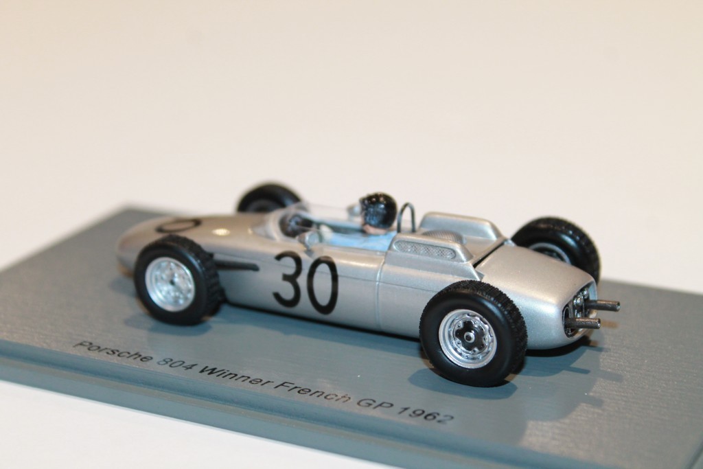 PORSCHE 804 N°30 INNER FRENCH GP 1962 SPARK 1/43°
