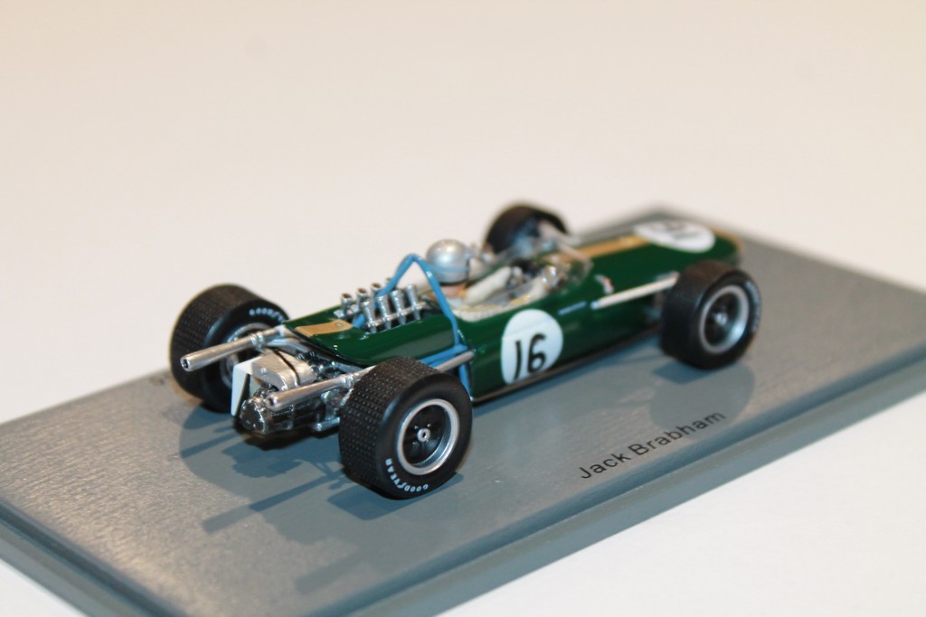 BRABHAM BT19 VQ DUTCH GP 1966 SPARK 1/43°