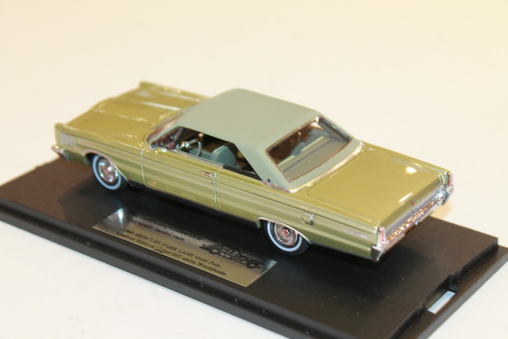 MERCURY PARK LANE MARAUDER 1965 GOLDWARG 1/43°
