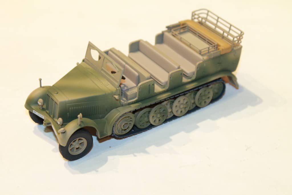 SD.KFZ.7 KRAUSS-MAFFEI MEDIUM TOWING HALF-TRACK 1943 CORGI 1/50°
