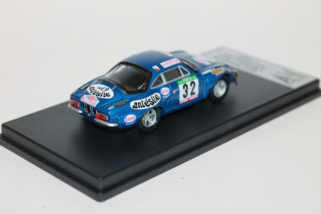 ALPINE RENAULT A110 N°32 RALLY OF PORTUGAL 1975 TROFEU 1/43°