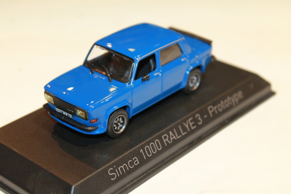 SIMCA 1000 RALLYE 3 - PROTOTYPE 1978 NOREV 1/43°