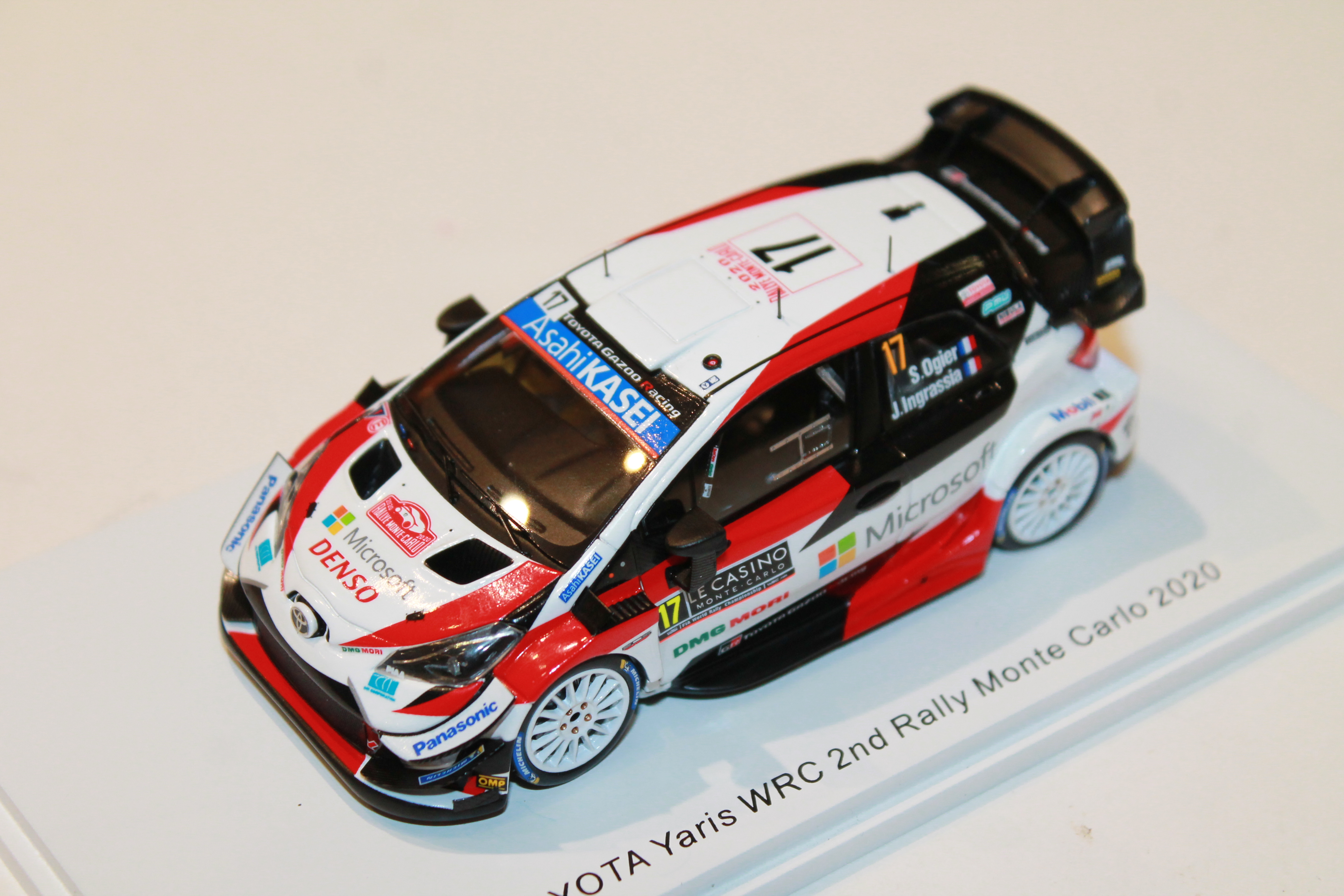 VOITURE DU MONTE CARLO 2020  PILOTES: SEBASTIEN OGIER - JULIEN INGRASSIA