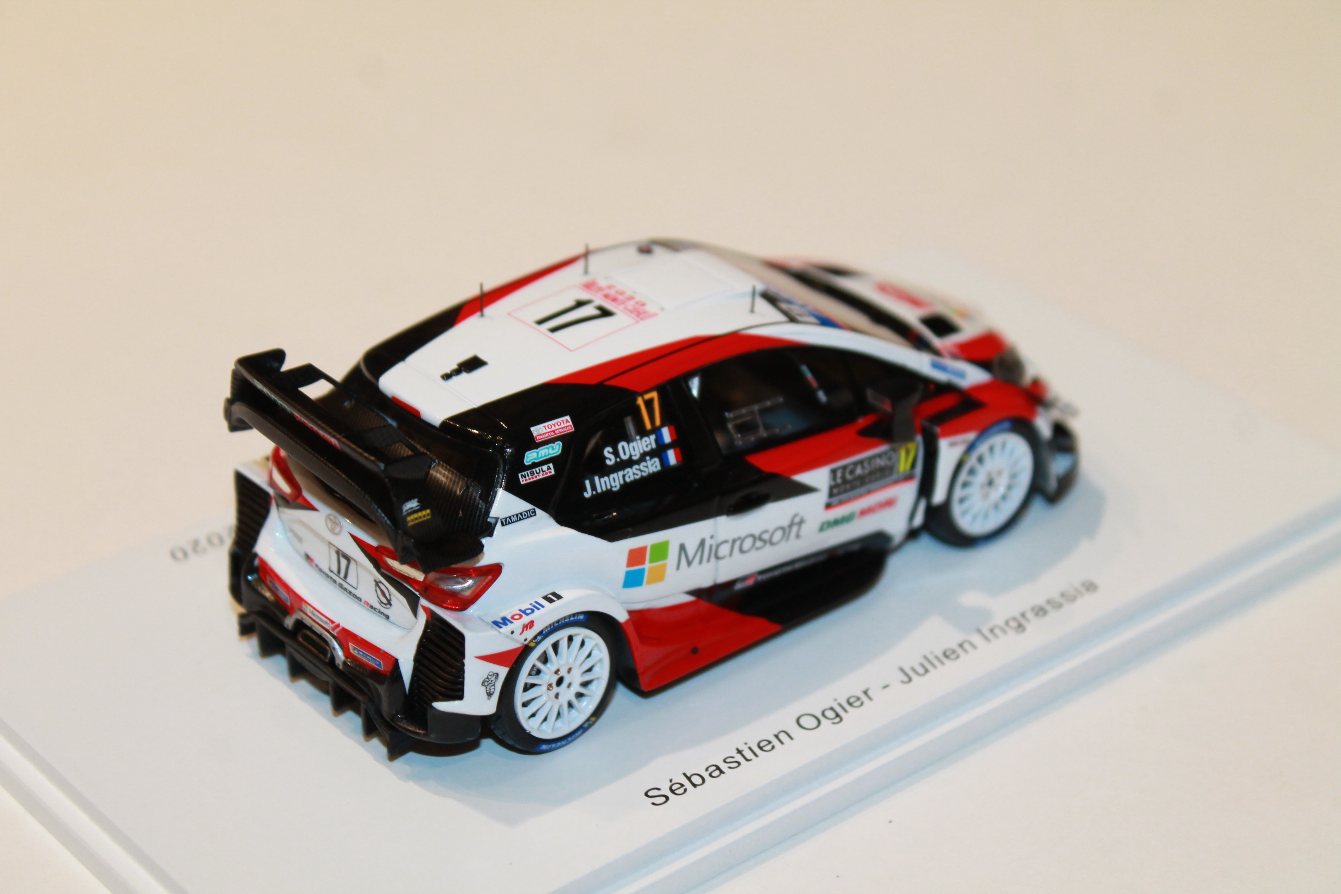 VOITURE DU MONTE CARLO 2020  PILOTES: SEBASTIEN OGIER - JULIEN INGRASSIA