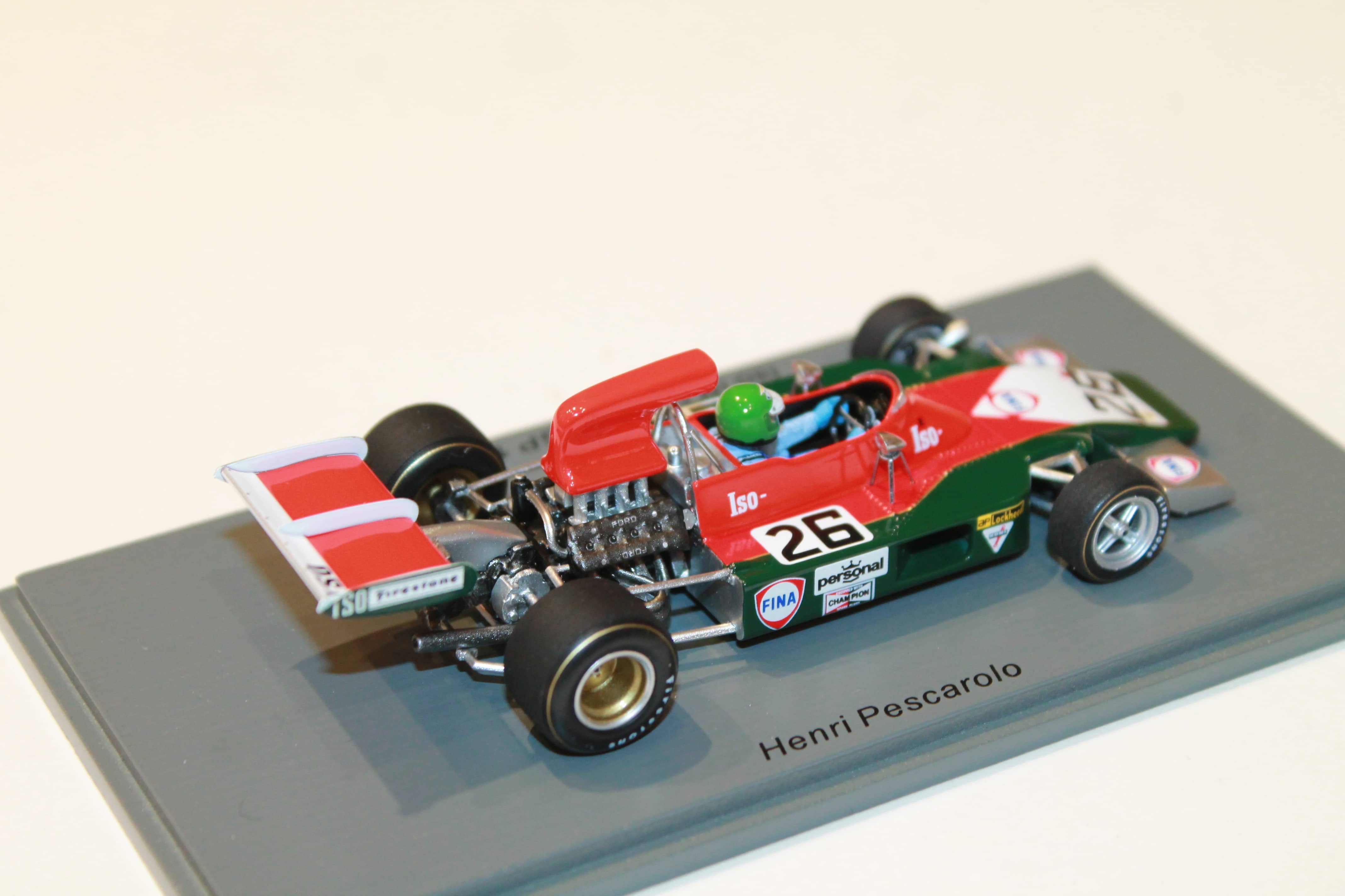 ISO IR N°26 GP ALLEMAGNE 1973 SPARK 1/43°