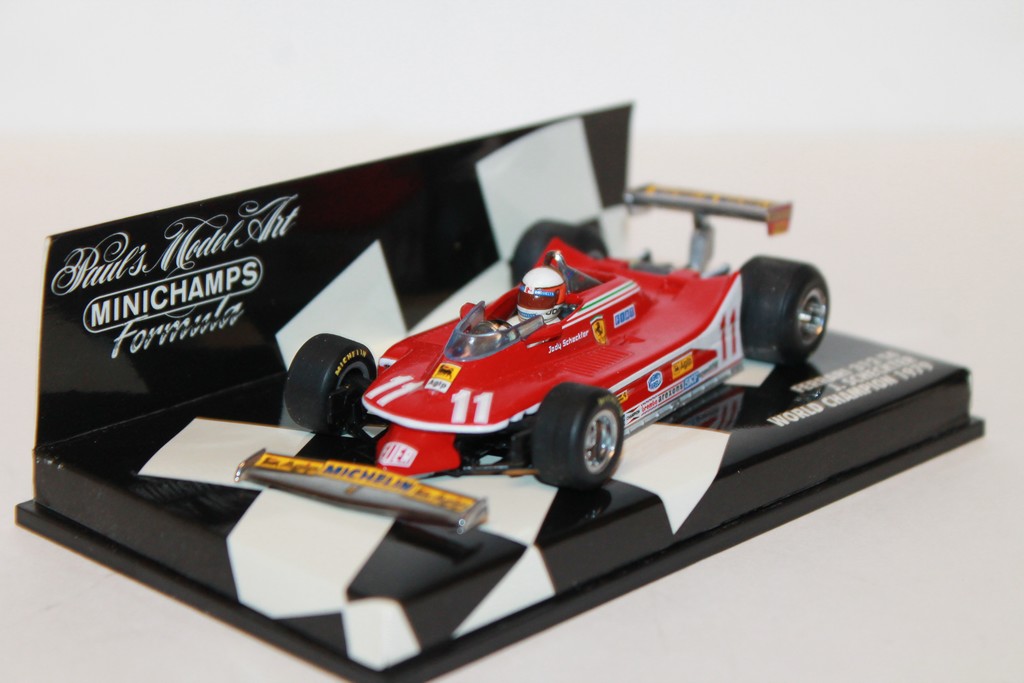 1:43 Minichamps Ferrari 312 T4 J.Scheckter World Champ 