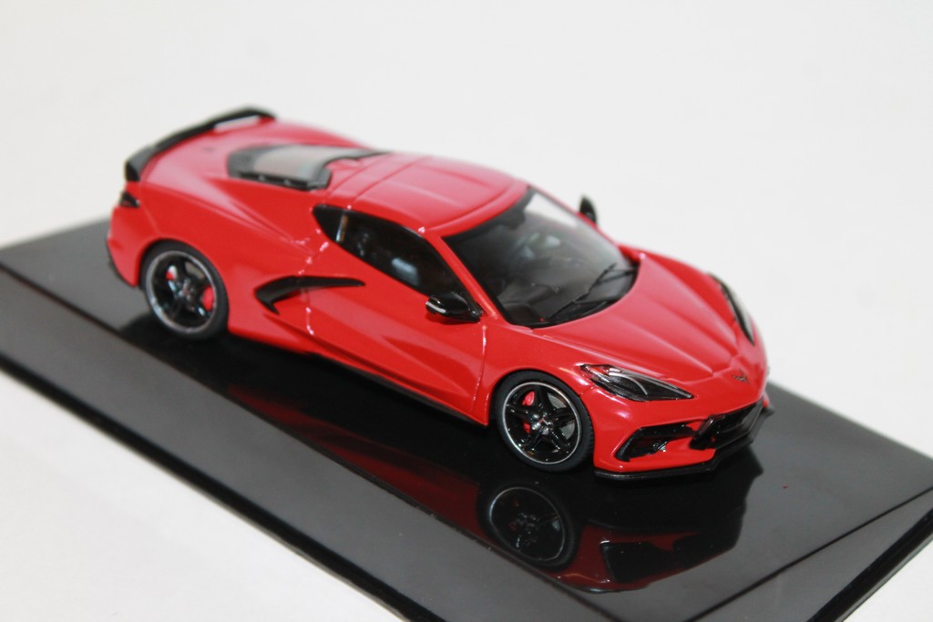 CHEVROLET CORVETTE STINGRAY ROUGE 2020 IXO 1/43°