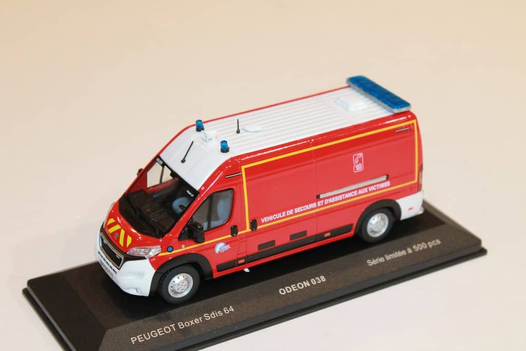 PEUGEOT BOXER SDIS 64 ODEON 1/43°